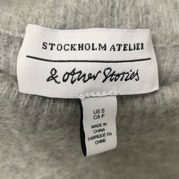 Other Stories fuzzy knit jumper - Picture 3 of 4